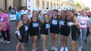 La Parisienne court pour le bienêtre  6km de joie et de solidarité [upl. by Cchaddie]