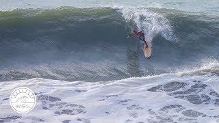 2018 Longboard Pro Espinho scores heavy surf in Portugal [upl. by Gupta]