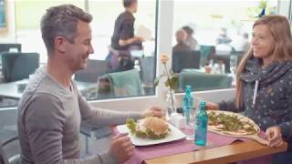 Deutsche Küche SzeneBistro quotKampsquot an der Cuxhavener Promenade im Herzen von Duhnen [upl. by Ayikahs]