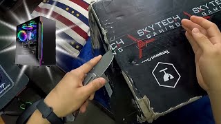 WATCH THIS BEFORE SCALPERS DO  Skytech Shadow 30 Gaming PC  Unboxing  Best Prebuilt 2021 [upl. by Nehtanhoj]