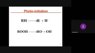 Photodegradation and Photo Stabilization of Organic Polymers  Dr Hizba Waheed [upl. by Theone611]