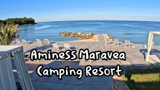 Chorvatsko  Aminess Maravea Camping Resort [upl. by Ebonee]