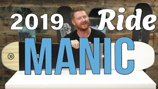 2019 Ride Manic Snowboard Review [upl. by Stanfill]