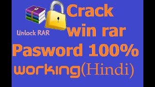 How to open password protected winRAR and zip file100 Proof new trick [upl. by Garihc]