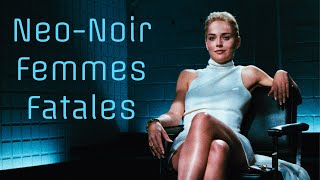 NEONOIR FEMMES FATALES  tribute video [upl. by Atsilac]