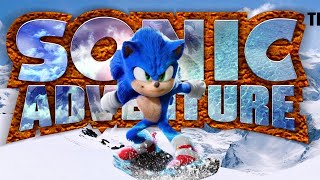 Sonic 2 Snowboarding scene but with Ice Cap zone music from Sonic Adventure [upl. by Durham]