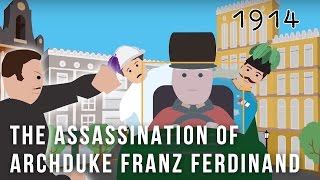 The Assassination of Archduke Franz Ferdinand Cartoon [upl. by Novehs286]