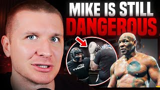 Mike Tysons NEW Training Footage EXPOSES His Gameplan For Jake Paul And Its DANGEROUS [upl. by Onifur]