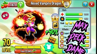 Hexed Vampire Dragon 90 Peck Dame  Hits 3 to 6 times [upl. by Donela388]