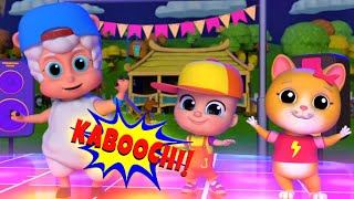 Kaboochi Dance Song Cartoon Video And Kids Music by Farmees Sunny Barn [upl. by Rohpotsirhc861]