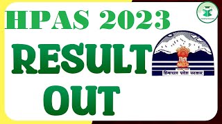 HPAS 2023  Result Out  CivilsTap Himachal [upl. by Nancie273]