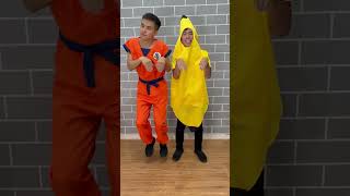 SH  Su Hào bắt chước nhảy theo quả chuối  Dance banana cover shorts [upl. by Akcimahs433]