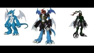 Paildramon  DNA Digivoloution [upl. by Ehcram]