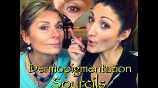 Dermopigmentation des sourcils  On vous dit tout Feat Mamounette [upl. by Maxia]