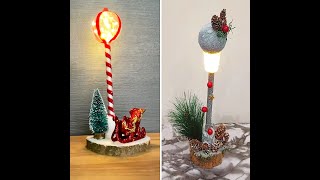 2 Idee straordinarie per realizzare lampioncini natalizi 😮😍 [upl. by Anifur766]