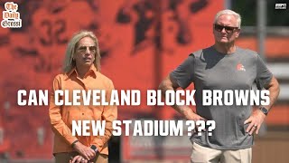 CAN CITY OF CLEVELAND BLOCK BROWNS BROOK PARK MOVE  The Daily Grossi [upl. by Enirol945]