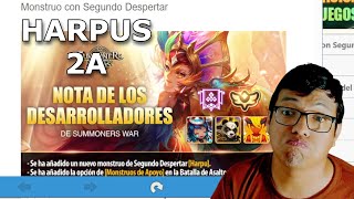 NUEVO 2A Y OTRAS ACTUALIZACIONES summonerswar 2024 [upl. by Hera]