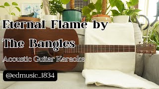 ETERNAL FLAME BY THE BANGLES GUITAR KARAOKEPLAYTHROUGH karaoke martinguitars oldiesbutgoodies [upl. by Kearney]