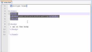 XHTML and CSS Tutorial  3  body and headers [upl. by Notslah]