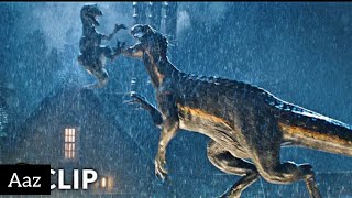 Blue vs Indoraptor  Final Battle Scene  Jurassic World Fallen Kingdom 2018 Movie Clip HD 4K [upl. by Yojenitsirk]