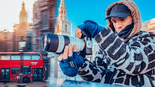 200mm PANNING PHOTOGRAPHY IN A CITY [upl. by Katya]