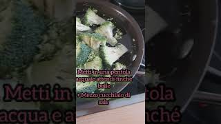 pasta con broccoli e panna perfetta per i bimbi [upl. by Biagi40]