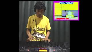 Crayon Shinchan  keyboard cover [upl. by Ilatfen]