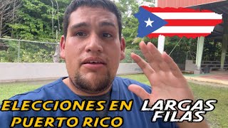 Votando en PUERTO RICO 2024 así son las elecciones 🇵🇷 [upl. by Ingraham]