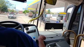 VLOG DE UM MOTORISTA DE ONIBUS DE PARNAIBA DIRIGINDO NA CIDADE [upl. by Pattie956]