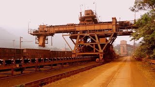 NMDC IRON ORE LOADING AREA Bacheli sallutopno My first vlog in There [upl. by Enaz315]