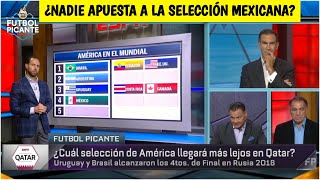 CATAR 2022 Pesimismo por la selección mexicana Brasil y Argentina FAVORITOS  Futbol Picante [upl. by Nylirak]