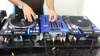 DJ MILTON SCRATCH DENON 3700 [upl. by Steffen]