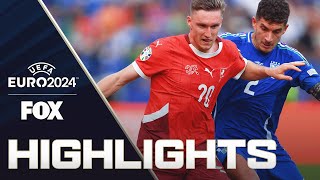 Switzerland vs Italy Highlights  UEFA Euro 2024  Round of 16 [upl. by Emanuela]