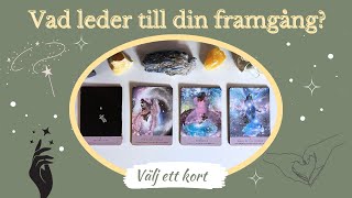 Vad leder till din framgång tarotgratis tarot tarotläggning [upl. by Yvonner755]