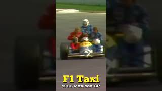 Nelson Piquets Memorable Pitlane Taxi Service at Mexican GP [upl. by Erdnaet394]