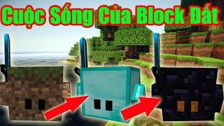 Cuộc Sống Của Block Đất Trong Minecraft Sẽ Ra Sao  Bộ Áo Giáp Kim Cương Và Obsidian Cho Block Đất [upl. by Netsew]