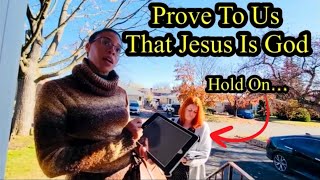 Jehovah’s Witness SILENCED After Seeing Jesus Is God [upl. by Burrow]