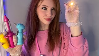 ASMR FAST CHAOTIC EYE EXAM 👀 doctor roleplay [upl. by Zetniuq]