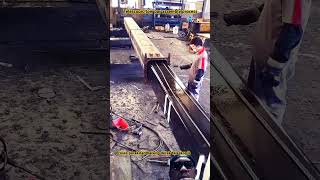 Telescopic tow bar assembly process  satisfying work videos in the world shorts work [upl. by Hanikas]