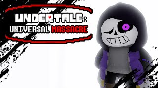 Undertale Universal Massacre Epic Sans Model Sneak Peak [upl. by Kcirttap]