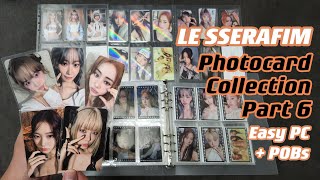 Photocard LE SSERAFIM  Photocard Collection Part 6 EASY All Album Photocards  POBs [upl. by Felicio]