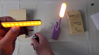 Gritin LED Book Lights Comparison which on should you get [upl. by Nigrom]