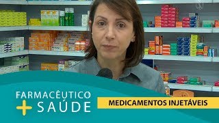 FARMACÊUTICO  SAÚDE Medicamentos Injetáveis [upl. by Leirum]