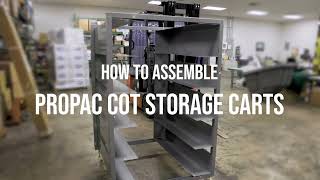 Cot Rack Assembly Instructions  ProPac USA [upl. by Brok]