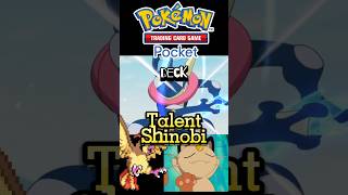 Deck Talent shinobi pokémon TCG pocket [upl. by Jahncke]