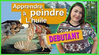 COURS DE PEINTURE A LHUILE  niveau débutant [upl. by Bandeen334]