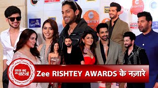 Highlights of Zee Rishtey Awards 2024 Red Carpet  Shraddha  Arjun  Shabir  SBB [upl. by Divad555]