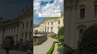 📍Pov Ludwigsburg palace botanical garden Germany 🇩🇪 2024 germanytourism europetrip [upl. by Einiffit181]