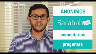 ¿Cómo usar SARAHAH Todo lo que NECESITAS SABER  Beneficios y Peligros [upl. by Fia841]