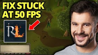 How To Fix FPS Stuck at 50 in Runelite OSRS [upl. by Yrrag]